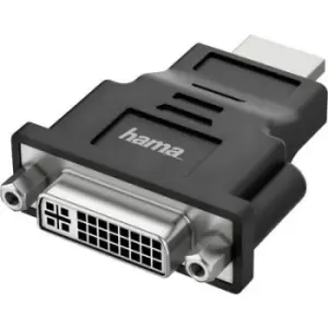Hama 00200339 DVI / HDMI Adapter [1x UK plug - 1x HDMI plug] Black