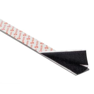 VELCRO Brand Stick On Tape 20mm x 1m - Black