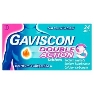Gaviscon Double Action Mint 24s