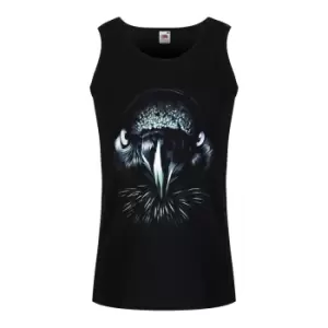 Unorthodox Collective Mens Raven Vest Top (XXL) (Black)