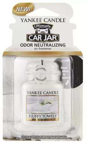 Fluffy Towels (Pack Of 6) Yankee Candle Ultimate Car Jar Air Freshener