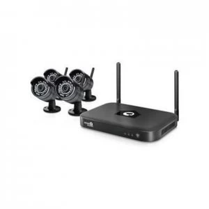 HomeGuard Wireless 4 Camera HD 1080p CCTV System with 1TB Hard Drive