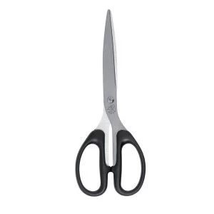 5 Star Office 207mm Scissors with ABS Handles Black