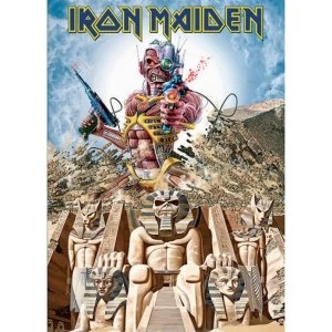 Iron Maiden - Somewhere back in time Postcard