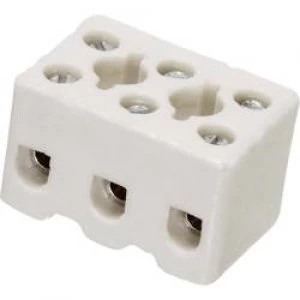 Ceramic connector flexible 2.5 mm2 rigid 2.5 mm2 Number of pins 3