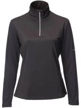 Swing Out Sister Soni 14 Zip Turtle Neck Charcoal