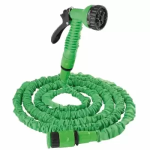 Groundlevel 150ft Magic Expandable Hose With 7-dial Spray Gun - Green