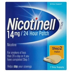 Nicotinell 14mg 24 Hour Patch Nicotine 7 Day Supply