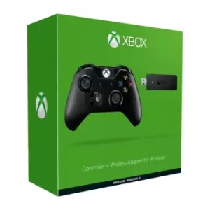 Xbox One Wireless Controller Plus Windows 10 Adapter/Receiver