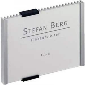 Durable Door sign INFO SIGN - 4801 (W x H) 149mm x 105.5mm Metallic, Silver 480123