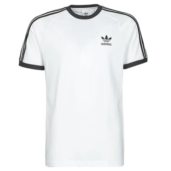 adidas 3-STRIPES TEE mens T shirt in White - Sizes XXL,S,M,L,XL,XS,UK S,UK M,UK L,UK XL,UK XXL
