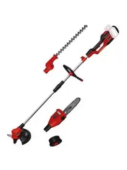 Einhell Pxc Garden Expert High Reach Multi Tool (4-In-1) - Including 2 X 4.0Ah Batteries And 2 Chargers