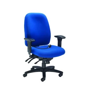 Avior Snowdon Heavy Duty High Back Chair With Lumbar Support Blue KF72