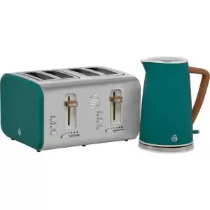 Swan Nordic STP2091GREN Kettle And Toaster Set