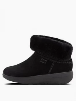 FitFlop Mukluk Calf Boot - Black, Size 6, Women