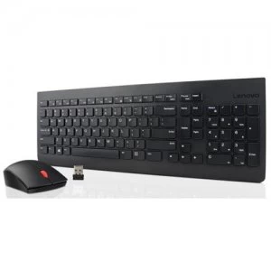 Lenovo 4X30M39497 QWERTY RF US English Black Wireless Keyboard