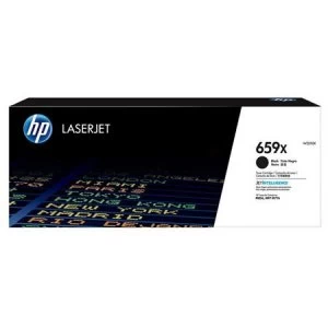 HP 659X Black Laser Toner Ink Cartridge
