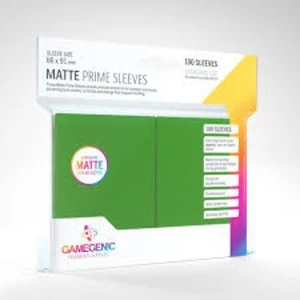Gamegenic Matte Prime Green - 100 Sleeves