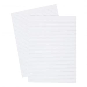 Office A4 Memo Pad Narrow Ruled 80 Pages White 942571