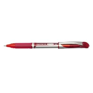 Original Pentel Energel XM Metal Tip Rollerball Pen 0.7mm Red