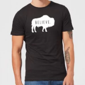 American Gods Believe Buffalo Mens T-Shirt - Black - XL