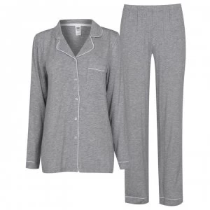 Chelsea Peers Plain PJ Set - Grey