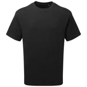 Anthem Unisex Adult Heavyweight T-Shirt (S) (Black)