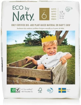 Nature Baby Nappies - Size 6 - 17s