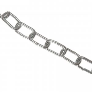 Faithfull A Link Metal Zinc Plated Chain 5mm 10m