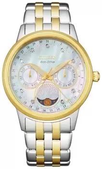 Citizen FD0004-51D Womens Calendrier Moonphase Eco-Drive Watch