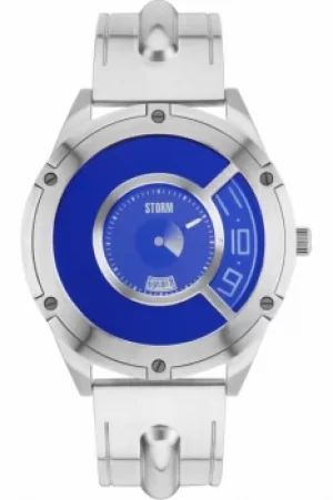 Mens STORM Steffentron Lazer Blue Watch 47319/LB