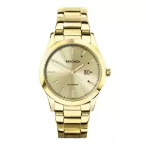 Sekonda 40428 Gold Tone Bracelet Watch - W32332