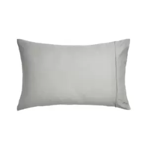 Ted Baker 250 Thread Count Plain Dye Standard Pillowcase, Silver