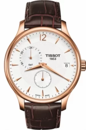 Mens Tissot Tradition GMT Watch T0636393603700