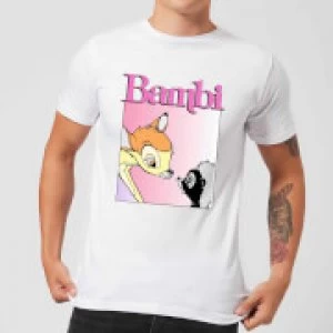 Disney Bambi Nice To Meet You Mens T-Shirt - White - XXL