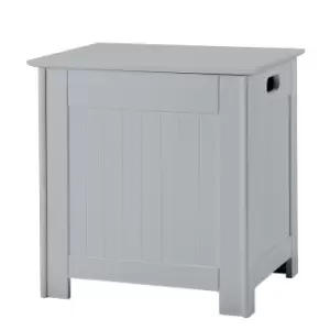 Grey Wooden Bathroom Laundry Cabinet