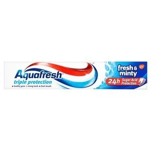 Aquafresh Fresh and Minty Toothpaste 75ml