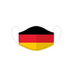 German Flag Reusable Face Covering - Large
