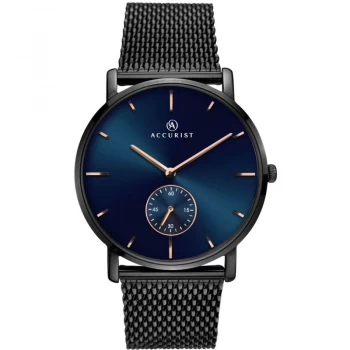 Accurist Blue And Black 'London Classic' Watch - 7168