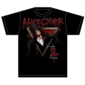 Alice Cooper Welcome to My Nightmare Mens T Shirt: Large