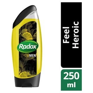Radox Men Feel Heroic Lemon and Tea Tree 2in1 Shower Gel 250ml