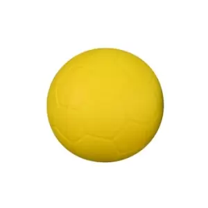 Coated Moulded Panel Foam Football Yellow 20cm