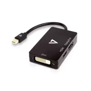 V7 Mini DisplayPort Adapter (m) to DisplayPort HDMI or DVI (f)