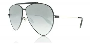 Alexander McQueen AM0058S Sunglasses Black 001 63mm