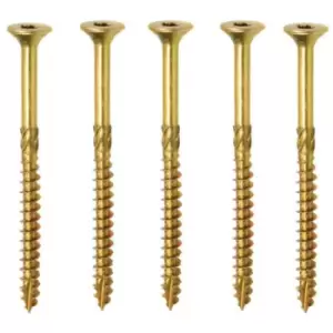 Hardened torx Wood csk Ribs Countersunk Screws - Size 4.5 x 70mm TX20 - Pack of 100