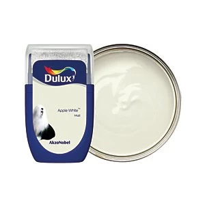 Dulux Apple White Matt Emulsion Paint 30ml