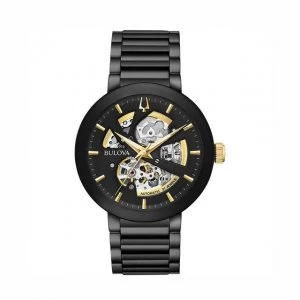 Bulova Black 'Automatic' Automatic Watch - 98A203