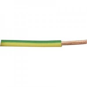 Jumper wire H07V U 1 x 1.50 mm Green yellow XBK Kabel