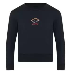 Paul And Shark Crew Sweater Junior Boys - Black
