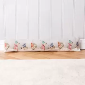 Evans Lichfield Snowy Hedgys Draught Excluder MultiColoured